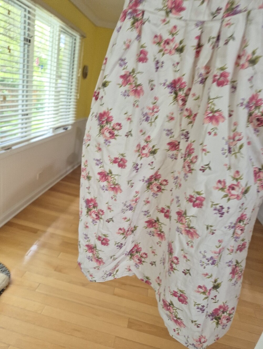 dELIA*S Floral White Pink Strappy Sundress - Picture 7 of 9